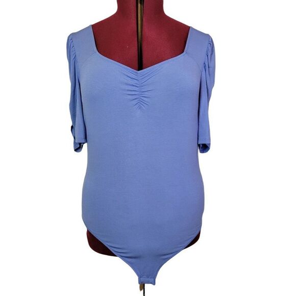 Jessica Simpson Amelie Bodysuit in Ultramarine (Size 2X) - Picture 1 of 9